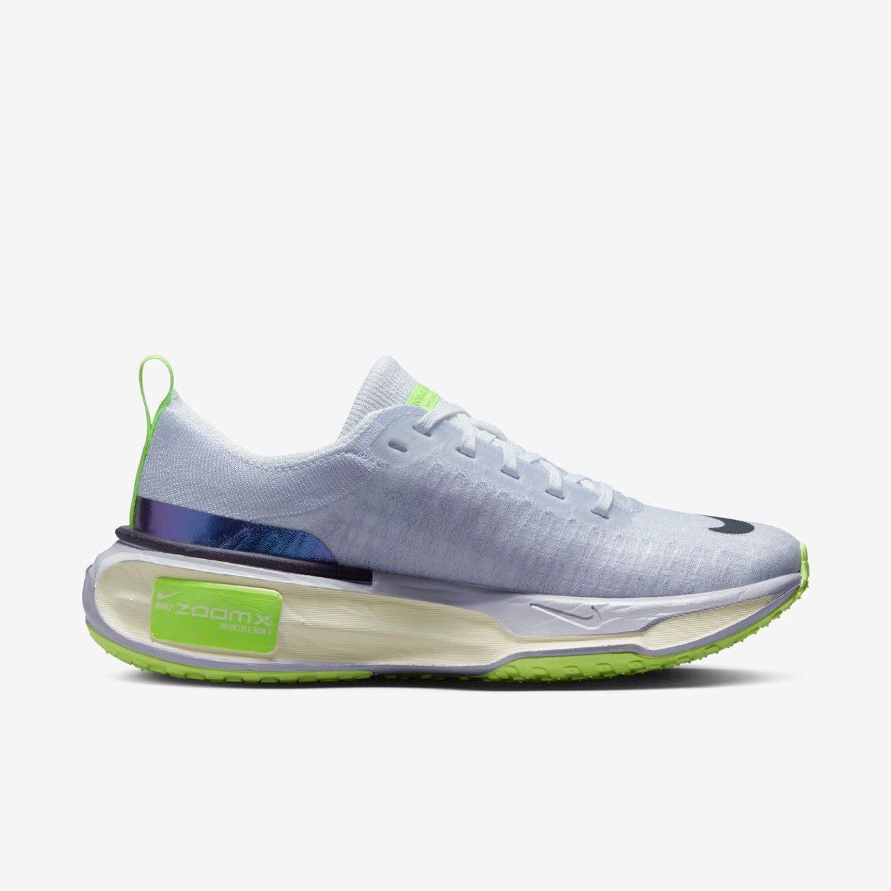 ZoomX Invincible Run 3 Blue Tint Green Strike