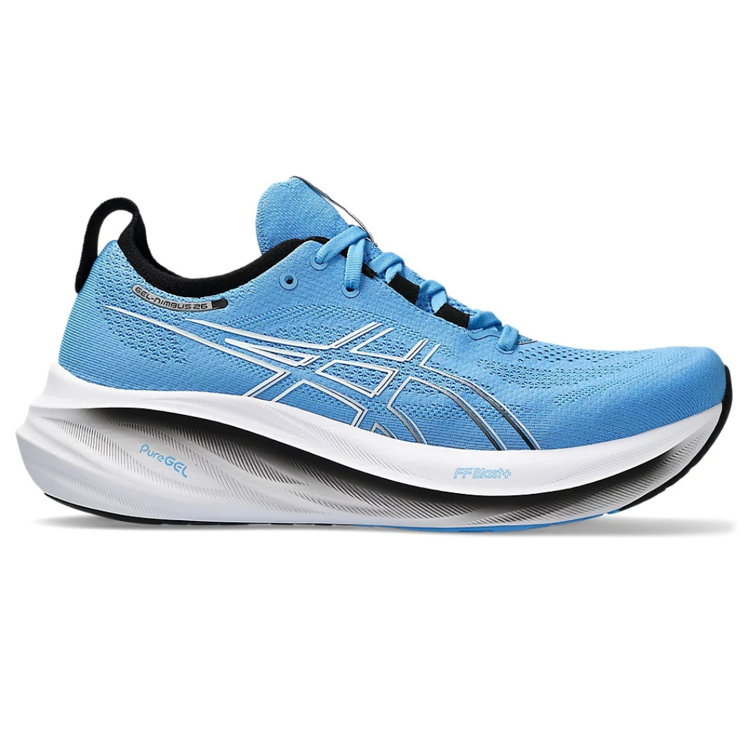 Gel - Nimbus 26 - Azul com Branco e Preto