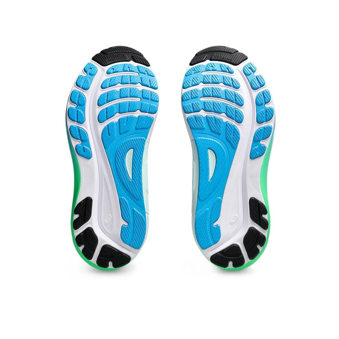 Gel-Kayano 31 Branco com Verde e Azul