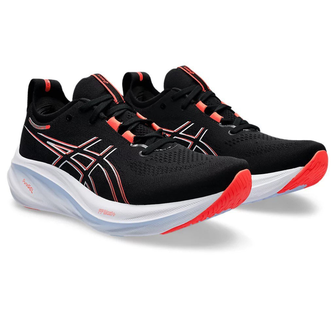 Gel - Nimbus 26 - Preto com Branco e Vermelho