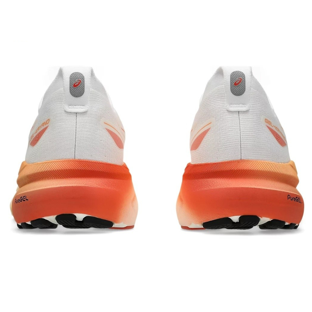 Gel-Kayano 31 Branco com Laranja