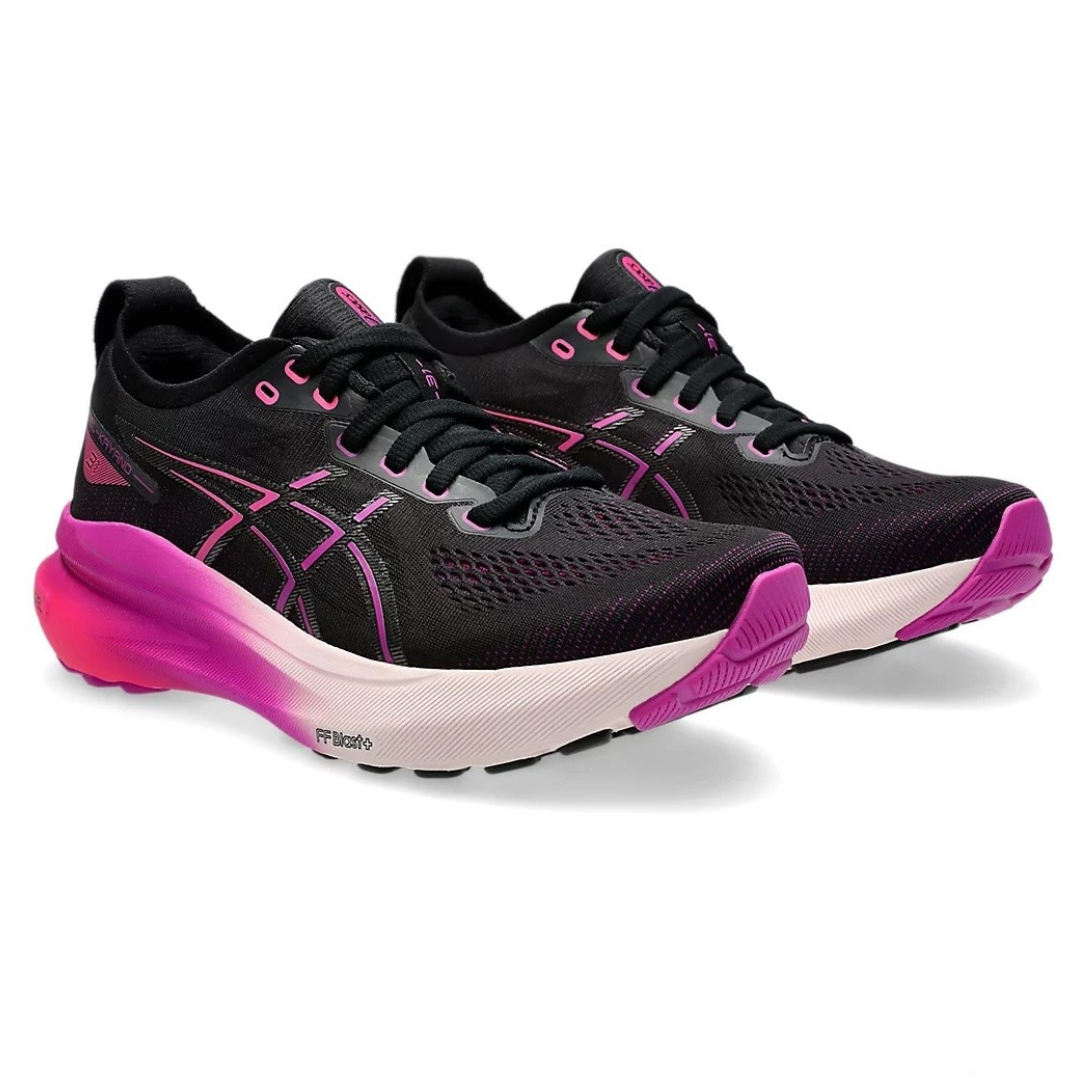 Gel-Kayano 31 Preto com Rosa