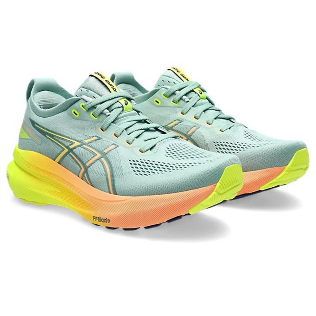 Gel-Kayano 31 Paris - Verde com Laranja