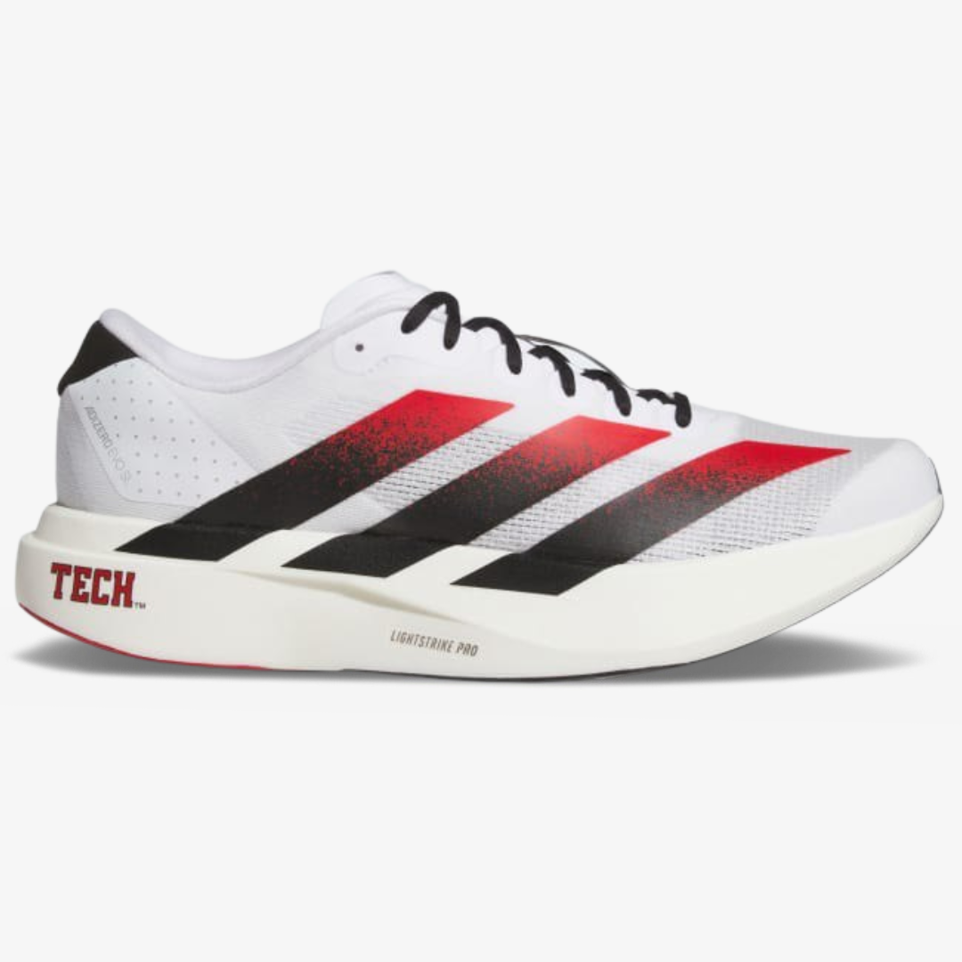 Adizero EVO SL - Branco/Preto/Vermelho