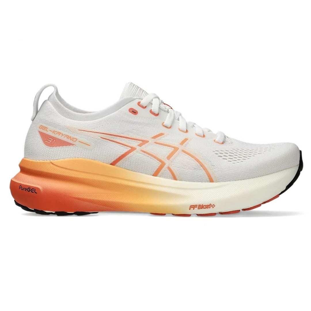 Gel-Kayano 31 Branco com Laranja