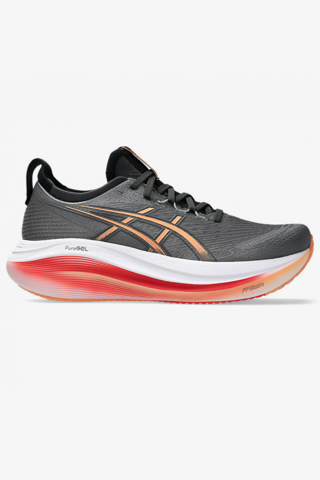 Gel - Nimbus 27 - Cinza/Laranja