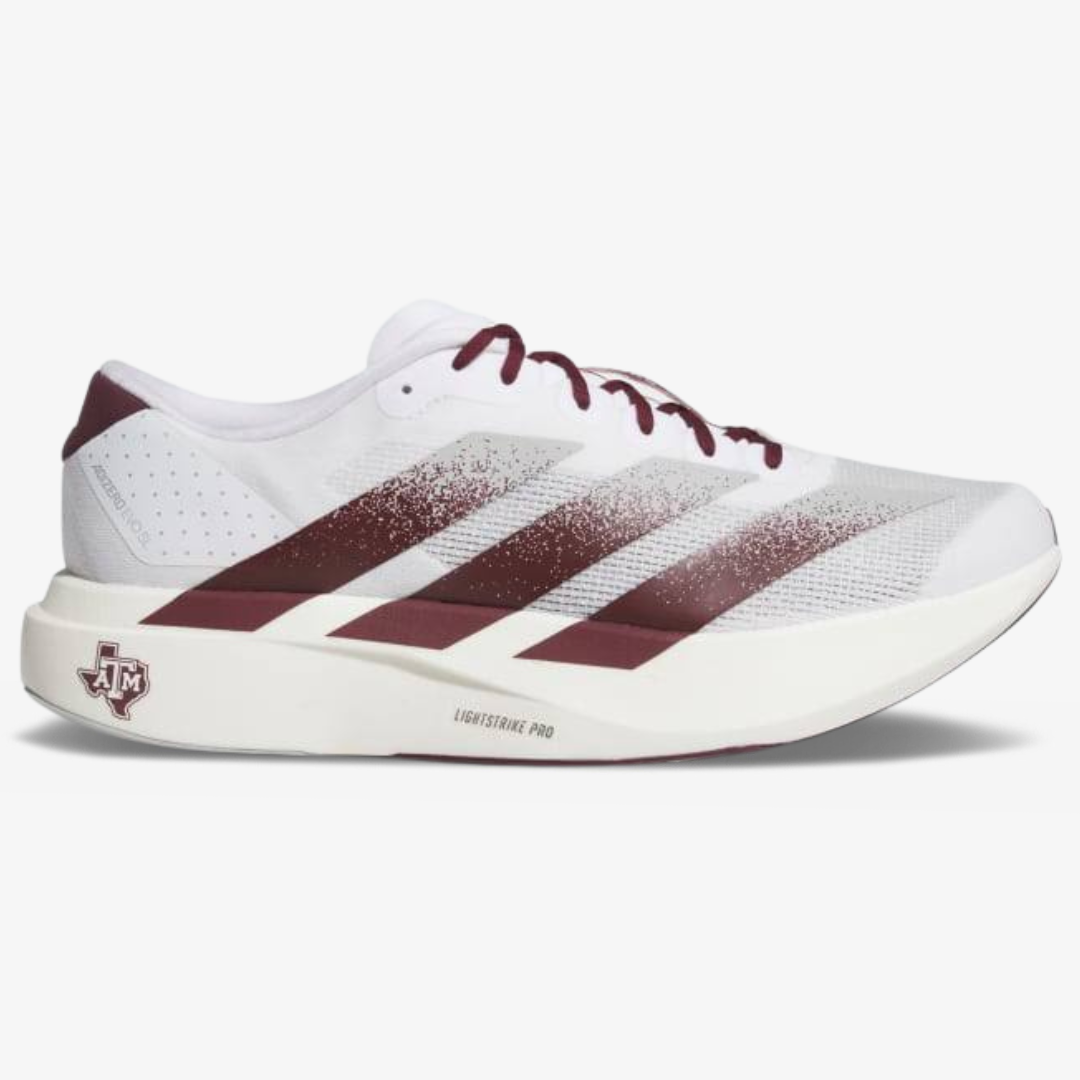 Adizero EVO SL - Branco/Vermelho Vinho