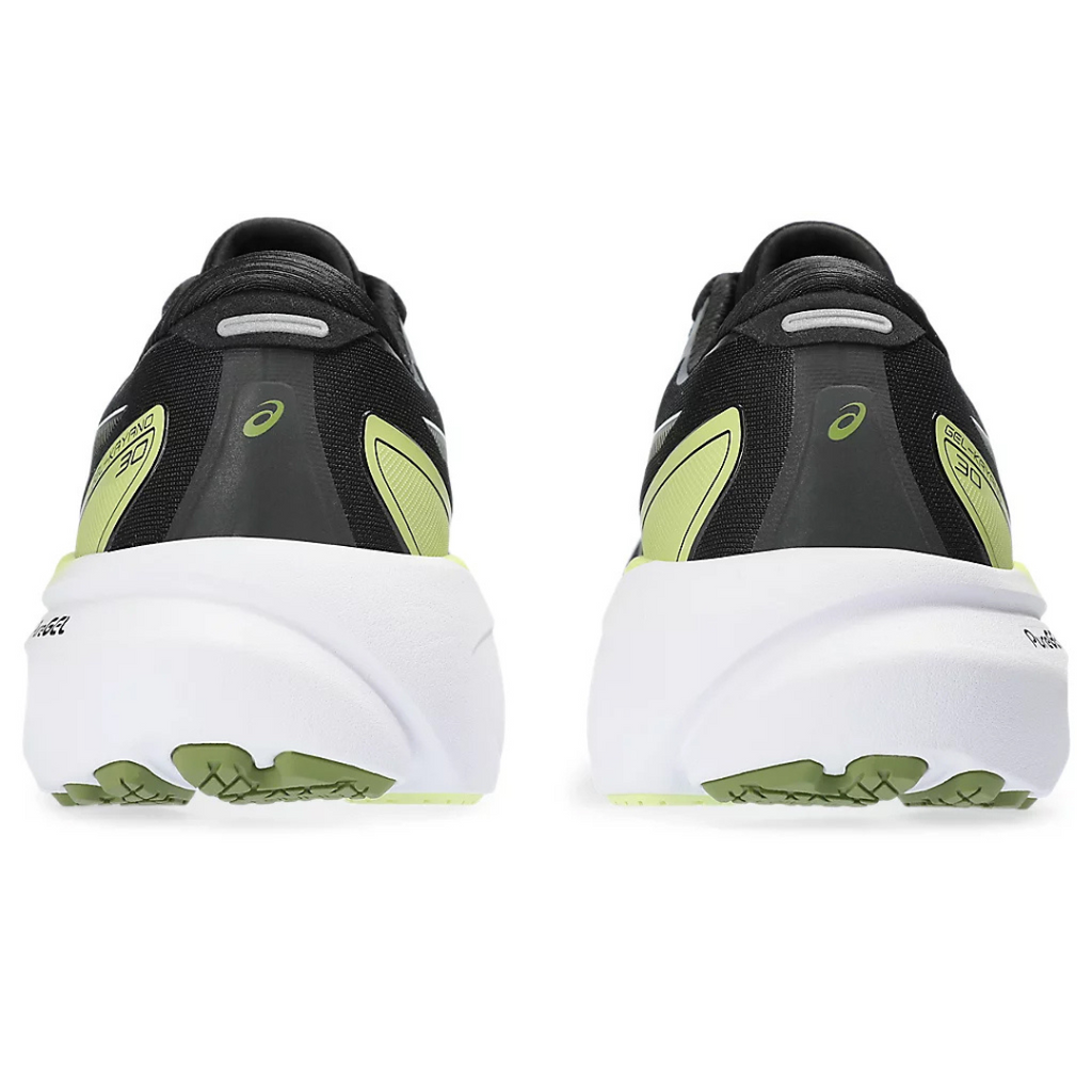 Gel-Kayano 30 - Preto e Amarelo com Branco