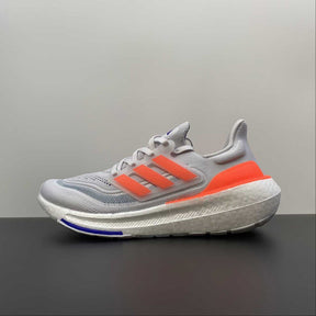Ultraboost Light 23 Cinza com Laranja