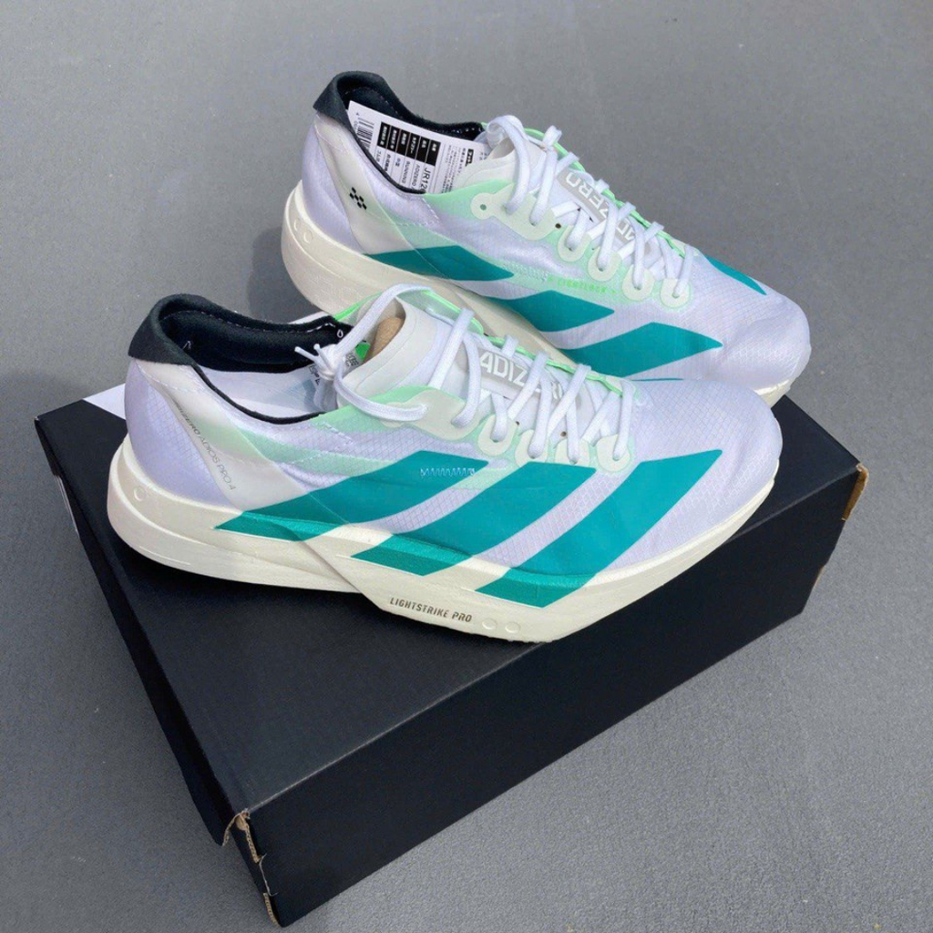 Adizero Adios Pro 4 Branco/Verde