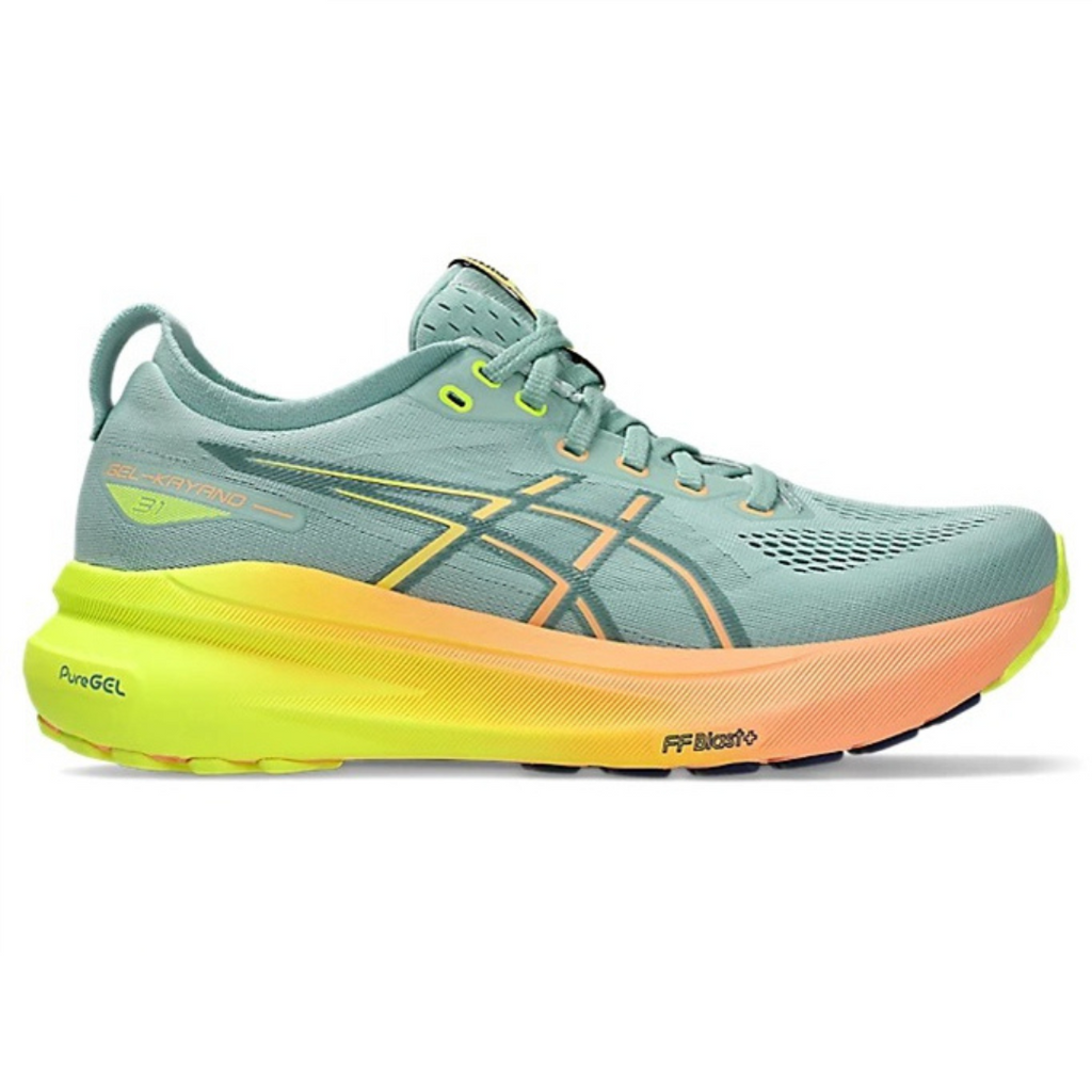 Gel-Kayano 31 Paris - Verde com Laranja