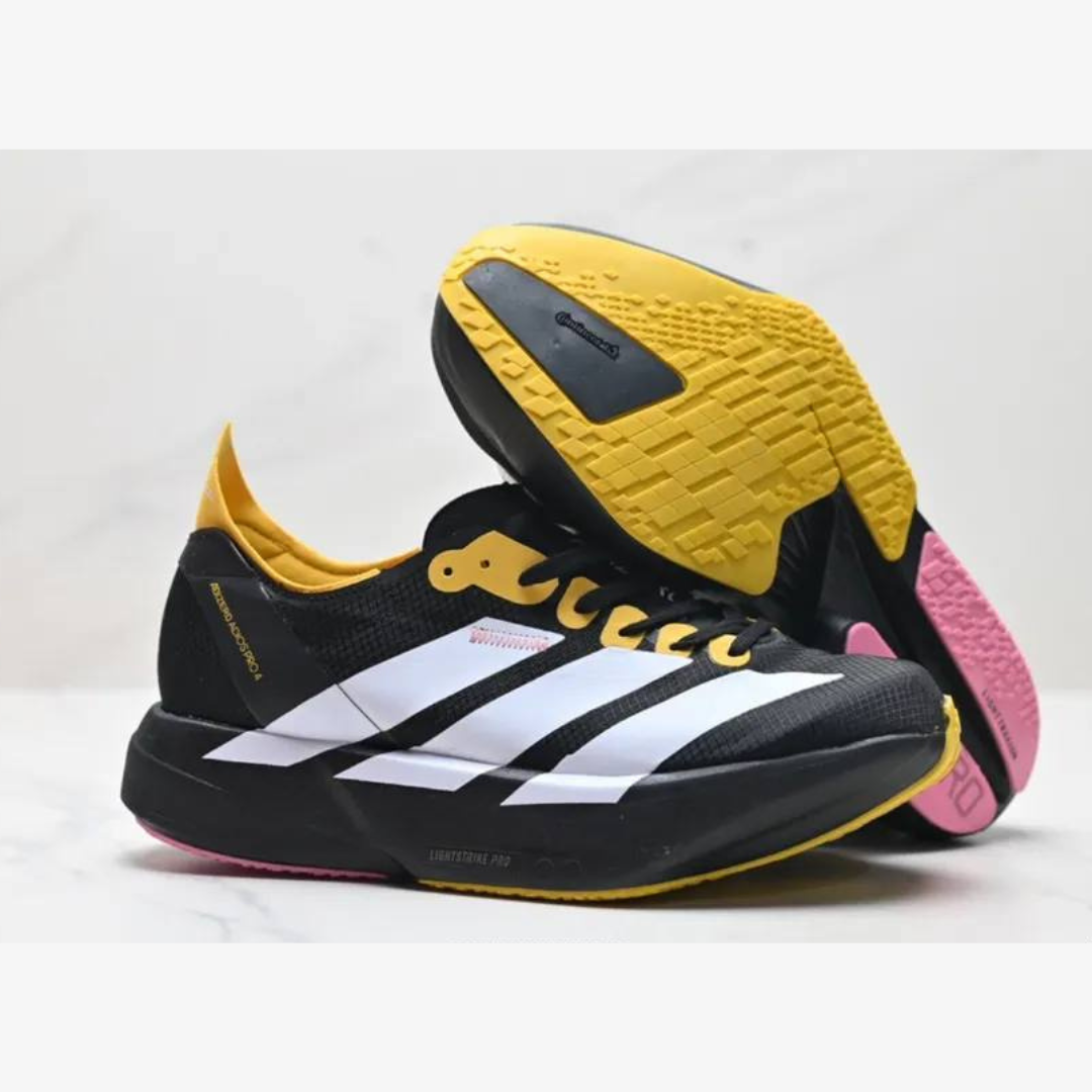Adizero Adios Pro 4 Preto/Amarelo