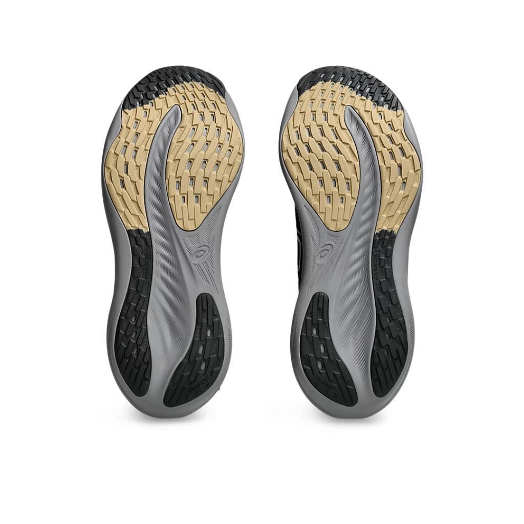 Gel - Nimbus 26 - Preto e Dourado com Cinza e Verde