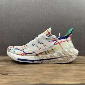 Ultraboost 21 White Multicolor