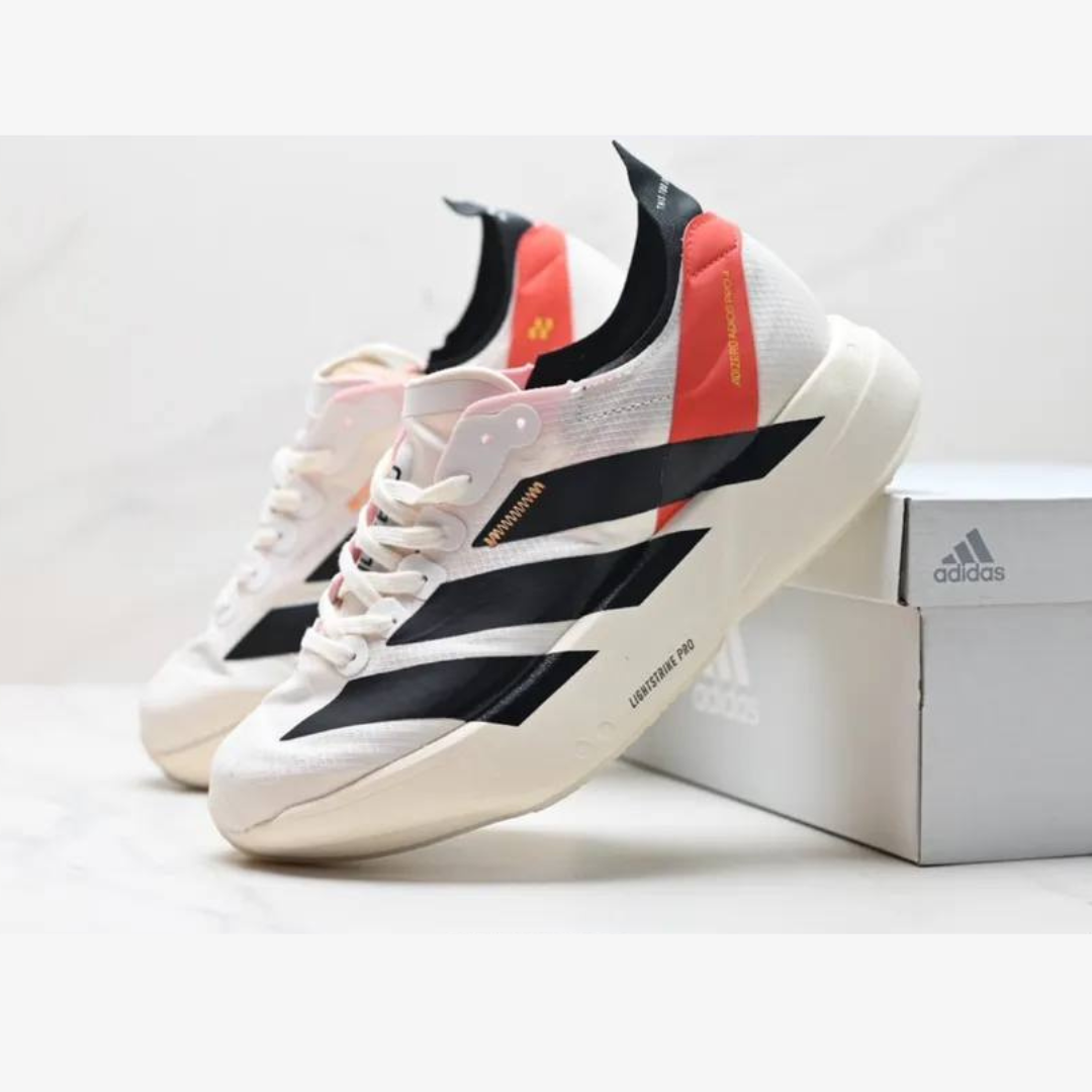 Adizero Adios Pro 4 Branco/Vermelho
