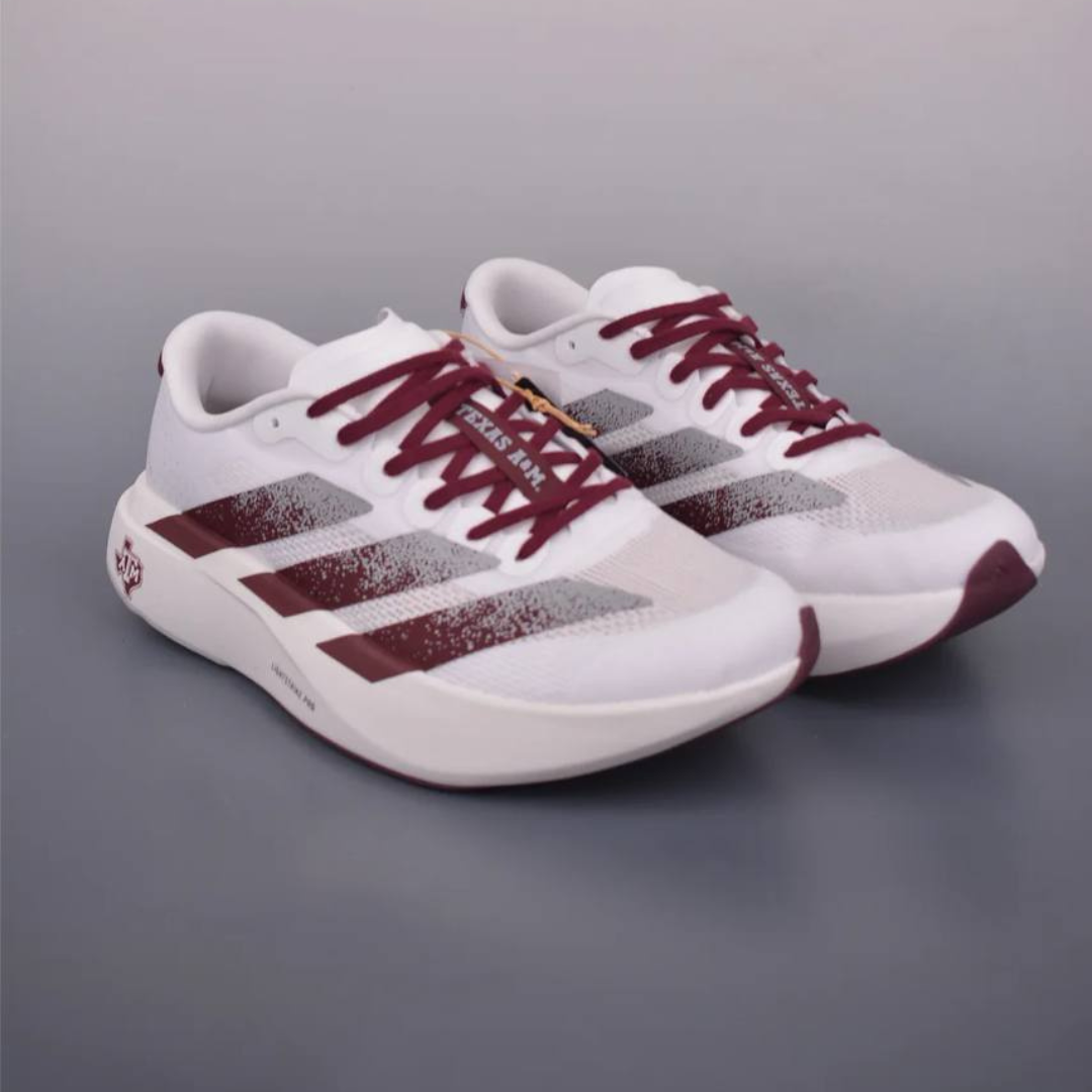 Adizero EVO SL - Branco/Vermelho Vinho
