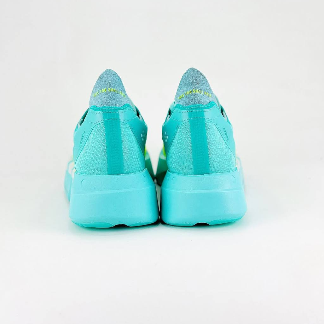 Adizero Adios Pro 4 Flash Aqua  Lucid Lemon