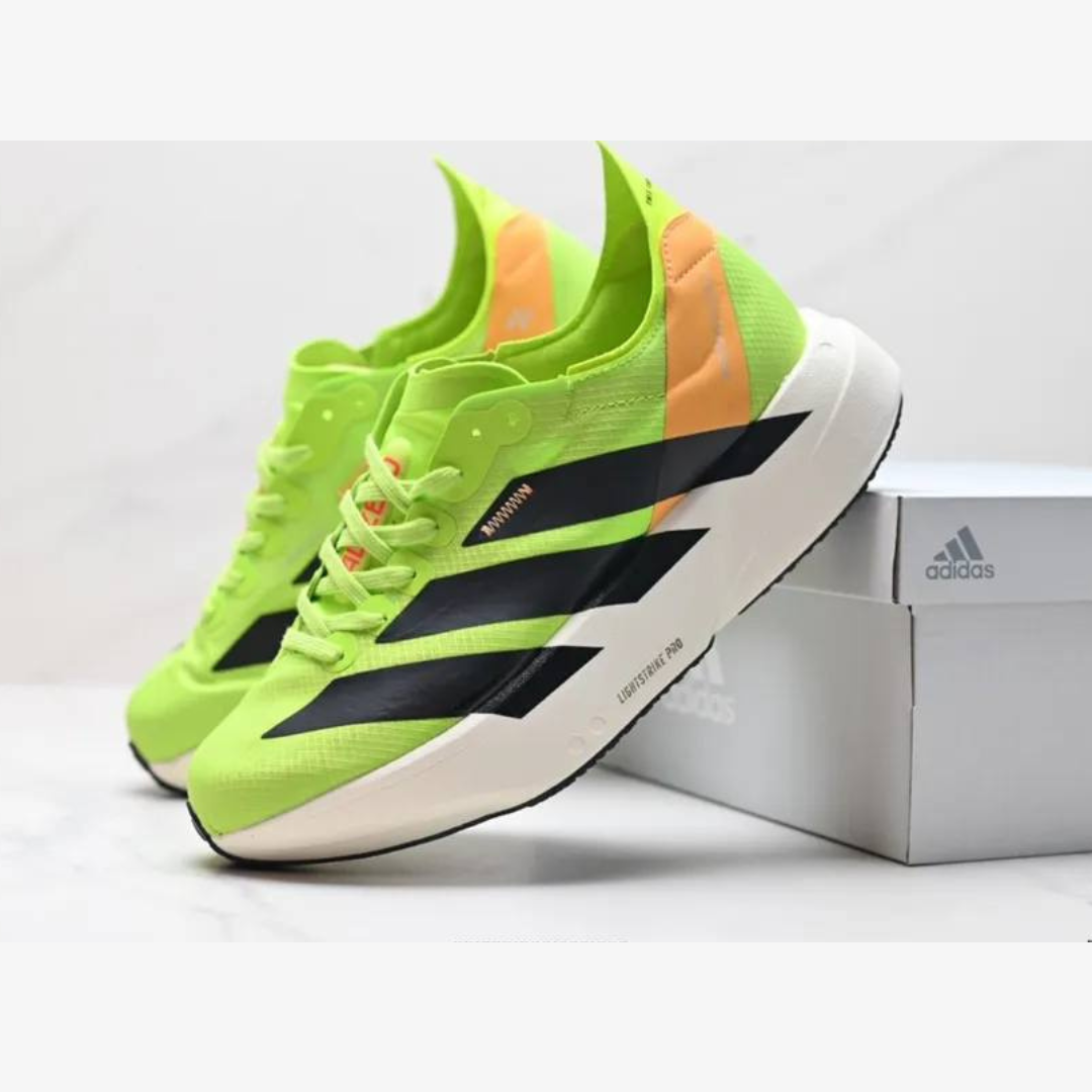 Adizero Adios Pro 4 Verde/Laranja