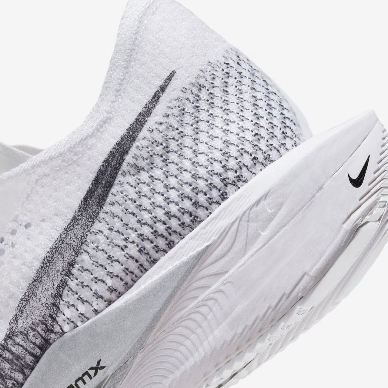 Air Zoom X Vaporfly Next%3 White Particle Grey