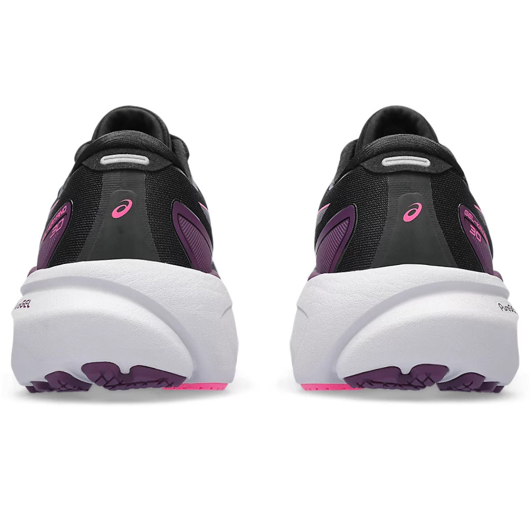 Gel-Kayano 30 - Preto e Rosa