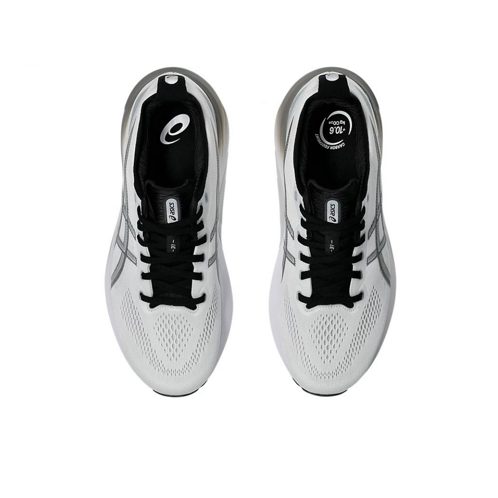 Gel-Kayano 31 Branco com Cinza e Preto