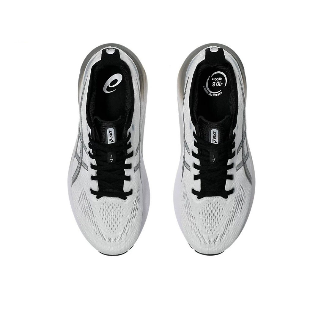 Gel-Kayano 31 Branco com Cinza e Preto