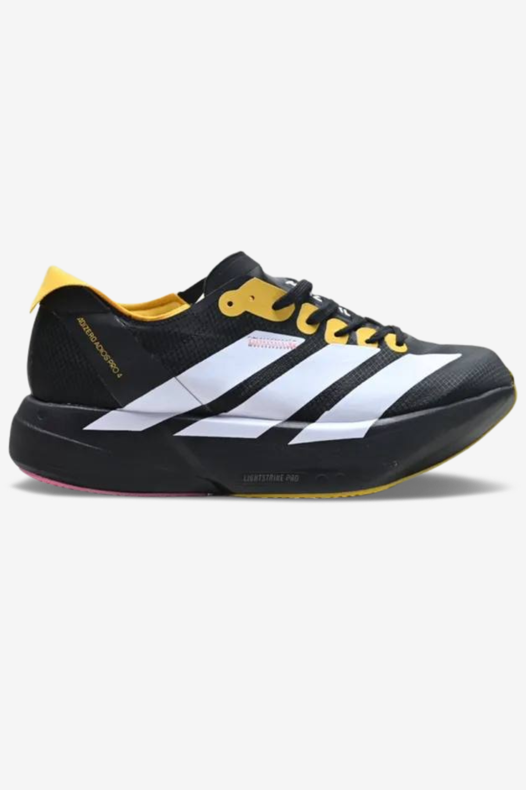 Adizero Adios Pro 4 Preto/Amarelo