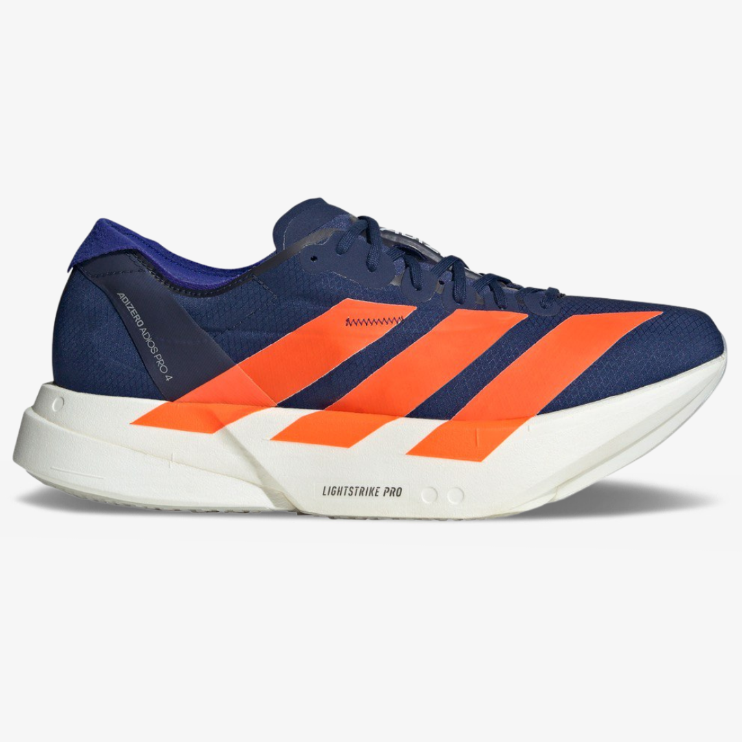 Adizero Adios Pro 4 Azul Marinho/Vermelho