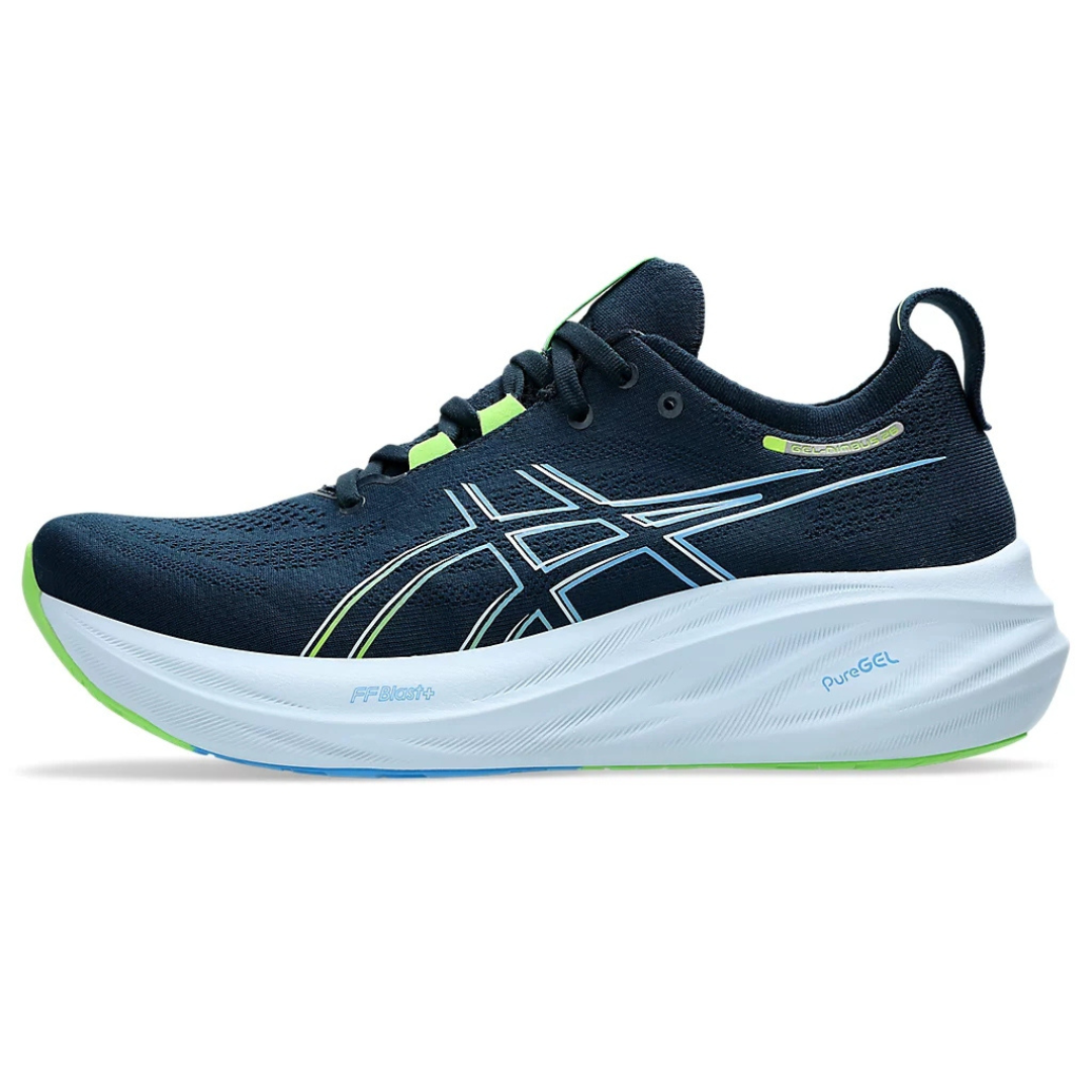Gel - Nimbus 26 - Azul Marinho com Azul e Verde
