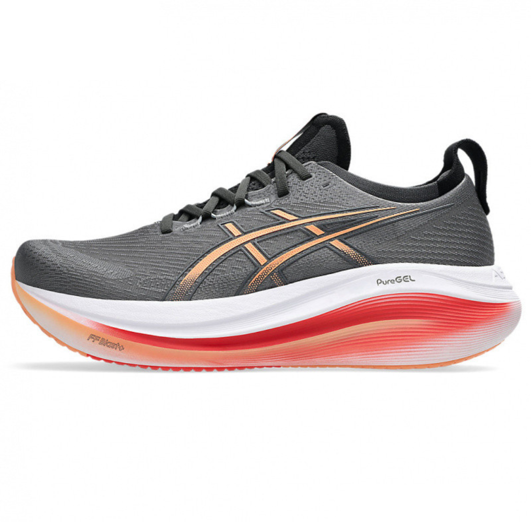 Gel - Nimbus 27 - Cinza/Laranja