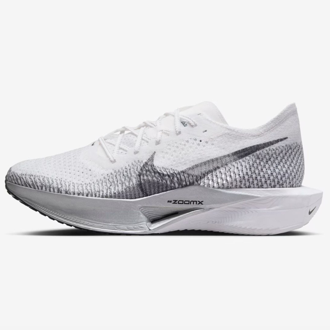 Air Zoom X Vaporfly Next%3 White Particle Grey