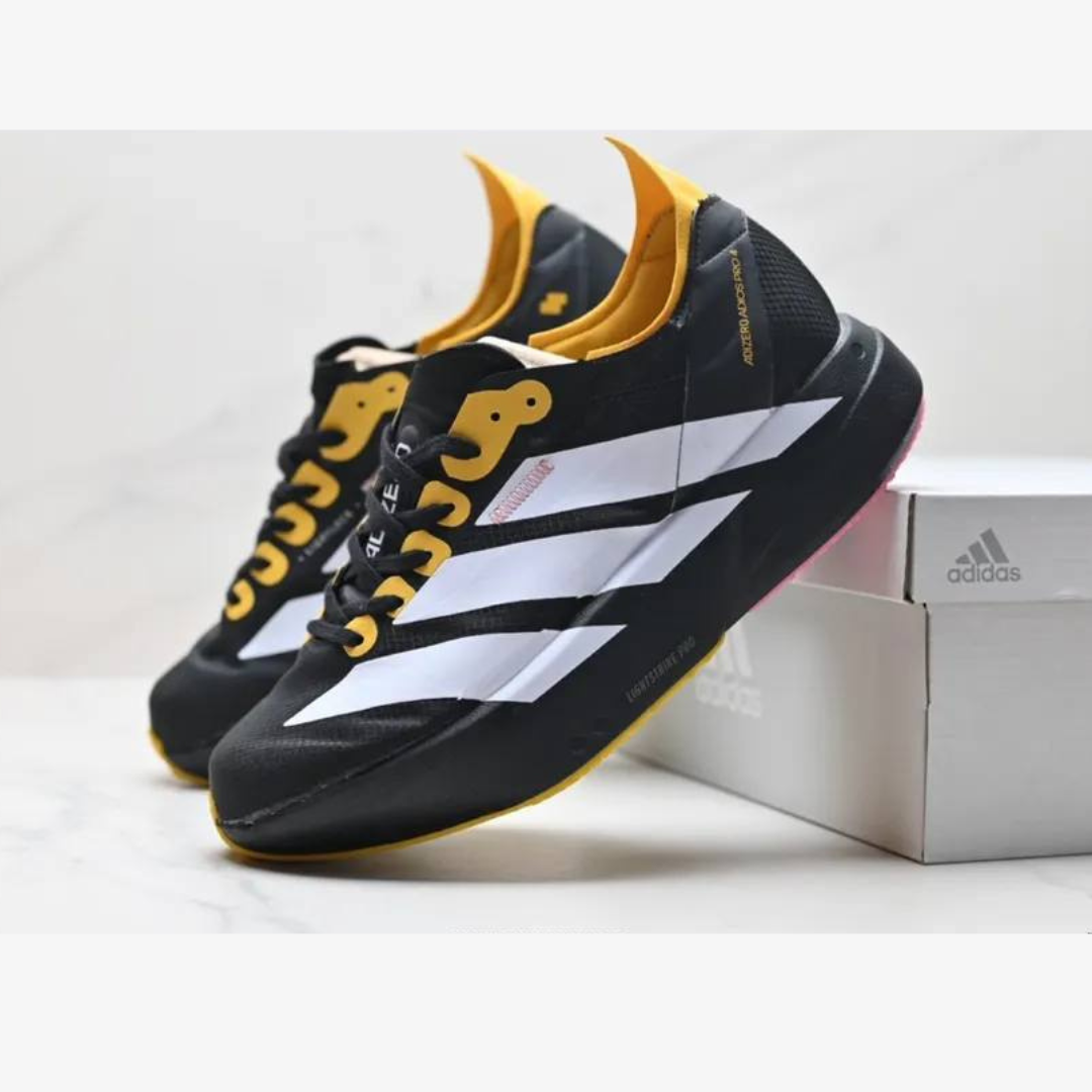 Adizero Adios Pro 4 Preto/Amarelo