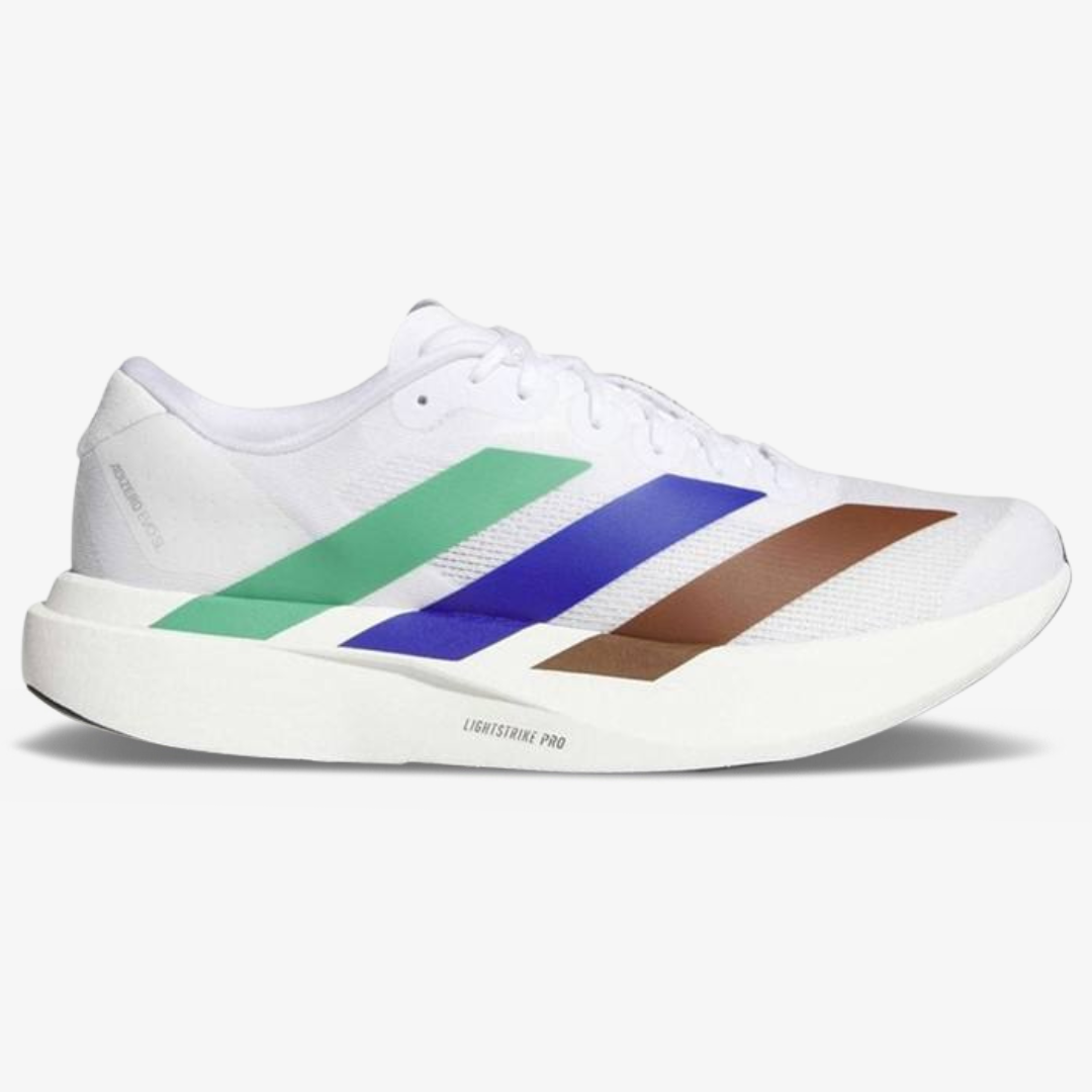Adizero EVO SL - Branco/Verde/Azul/Marrom