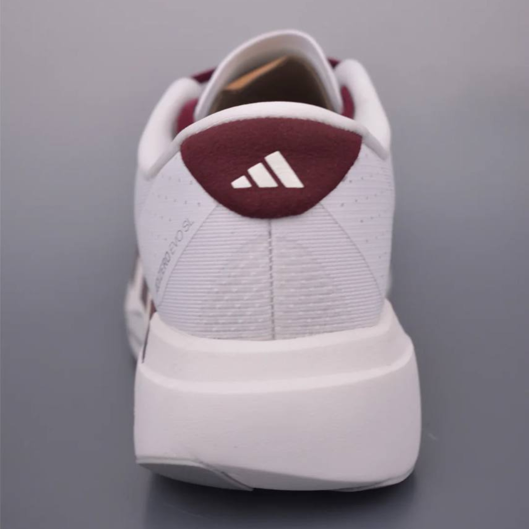 Adizero EVO SL - Branco/Vermelho Vinho