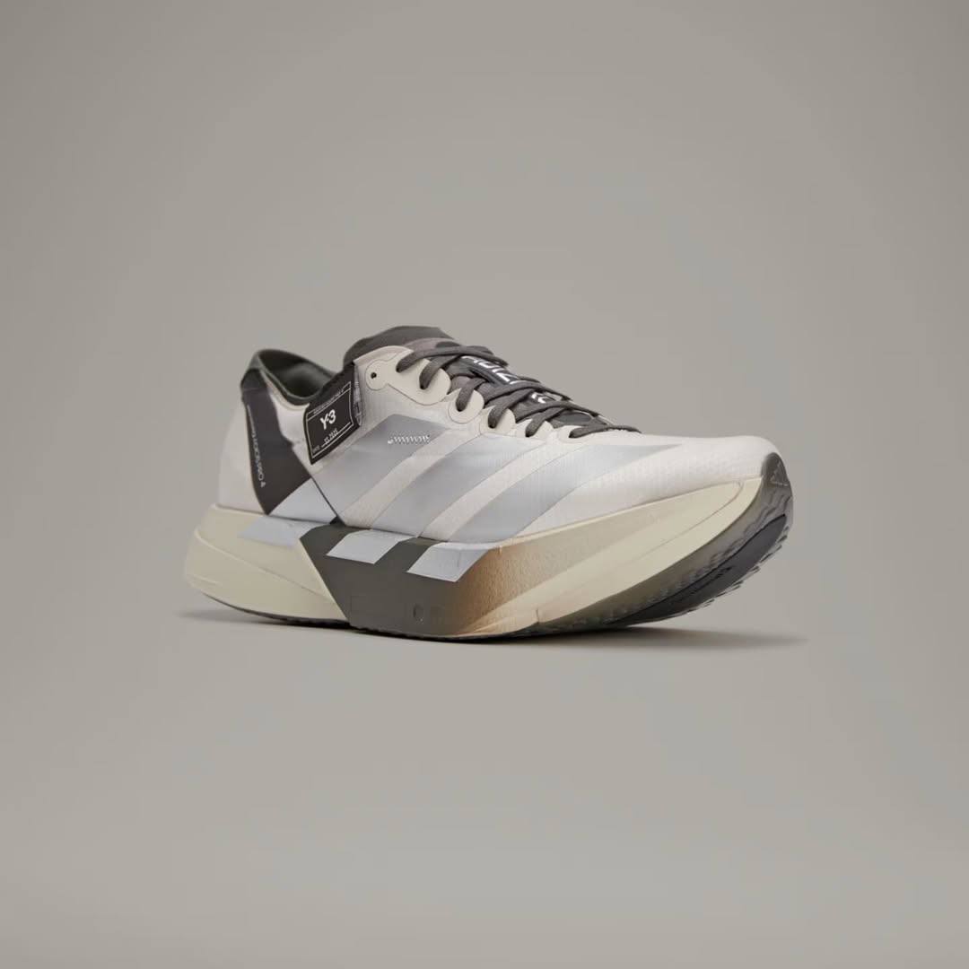 Adizero Adios Pro 4 Y3 Bege/Preto/Cinza
