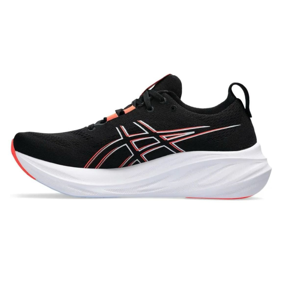 Gel - Nimbus 26 - Preto com Branco e Vermelho