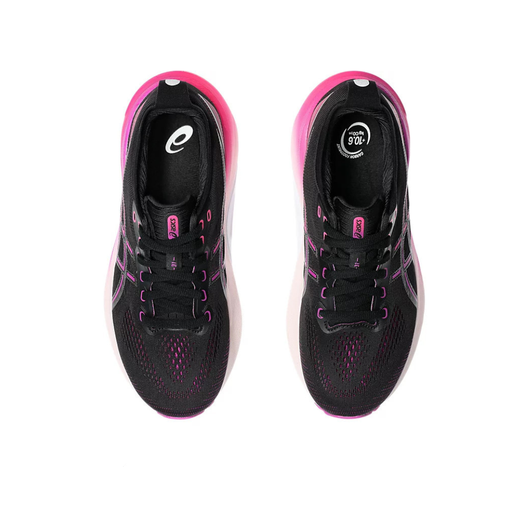 Gel-Kayano 31 Preto com Rosa