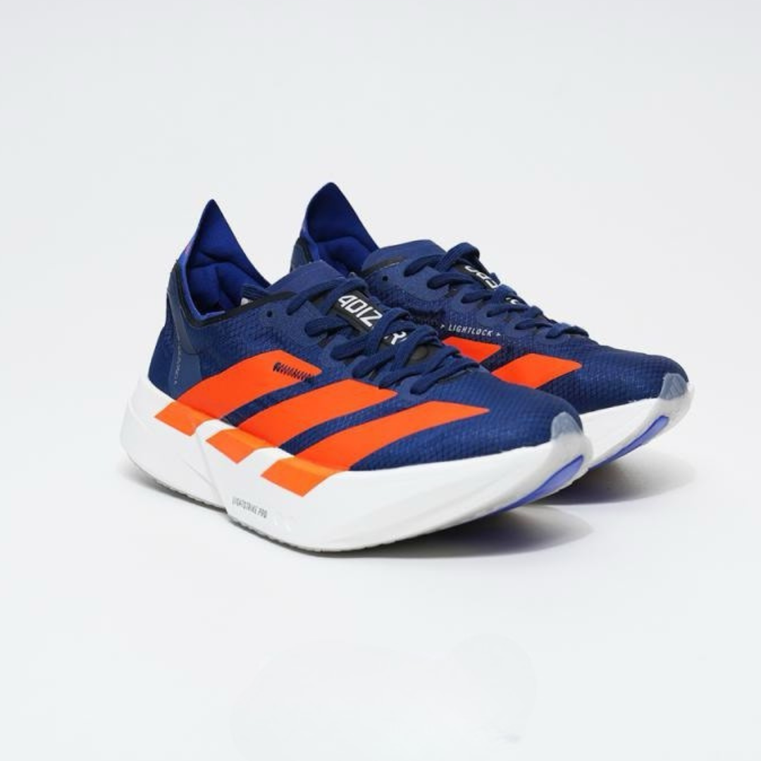 Adizero Adios Pro 4 Azul Marinho/Vermelho
