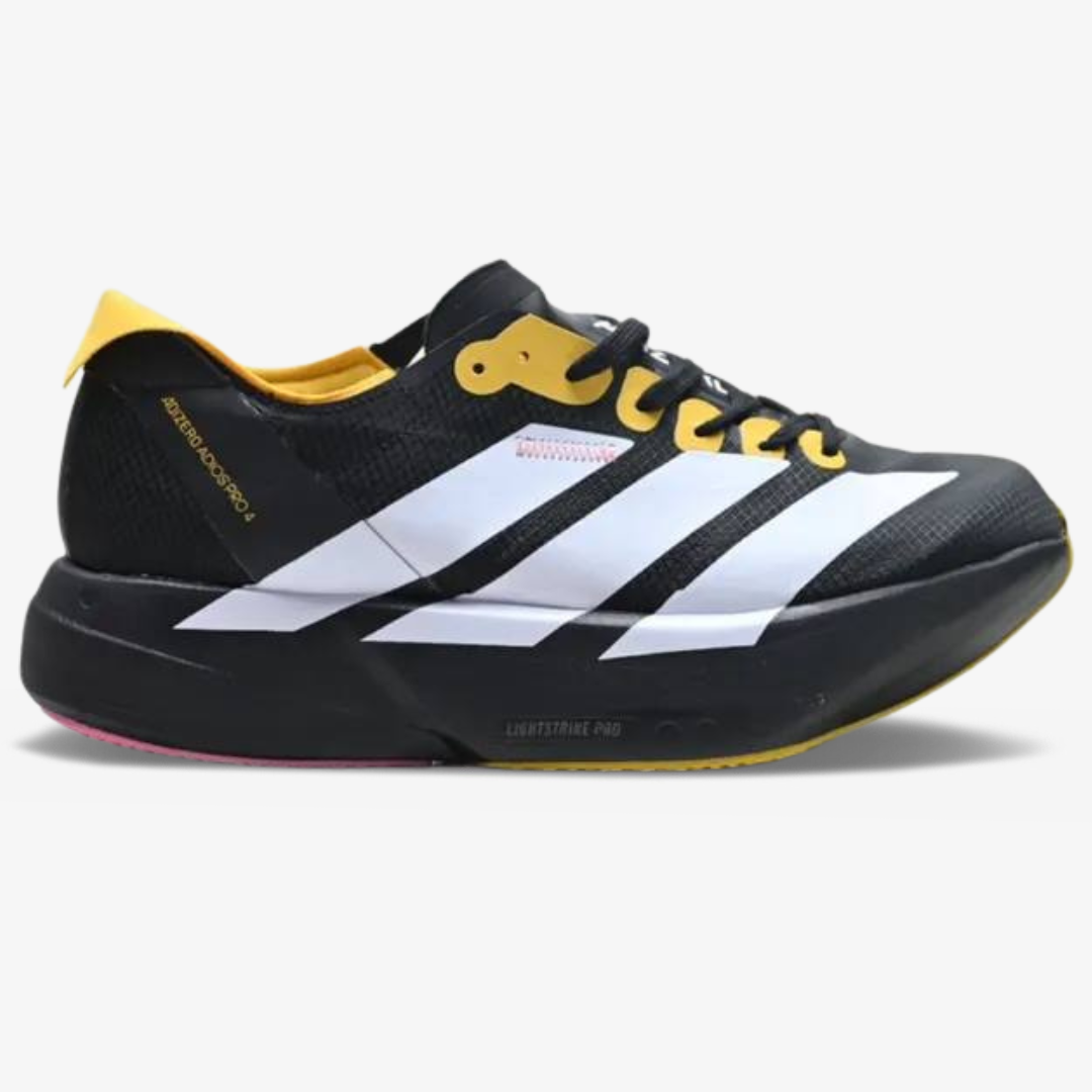 Adizero Adios Pro 4 Preto/Amarelo