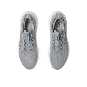 Gel - Nimbus 26 - Cinza e azul Marinho com Branco e Laranja