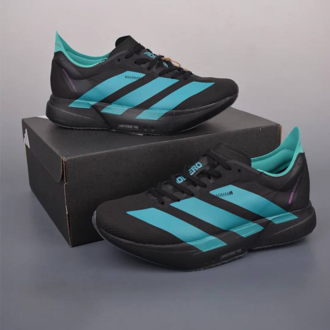 Adizero Adios Pro 4 Preto/Pure Teal
