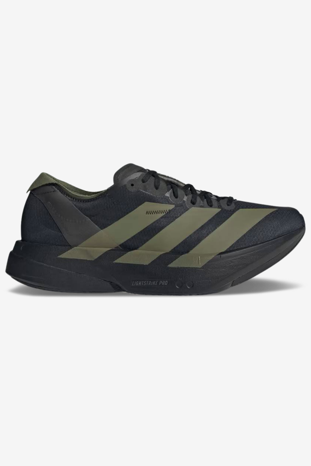 Adizero Adios Pro 4 Preto/Verde Oliva