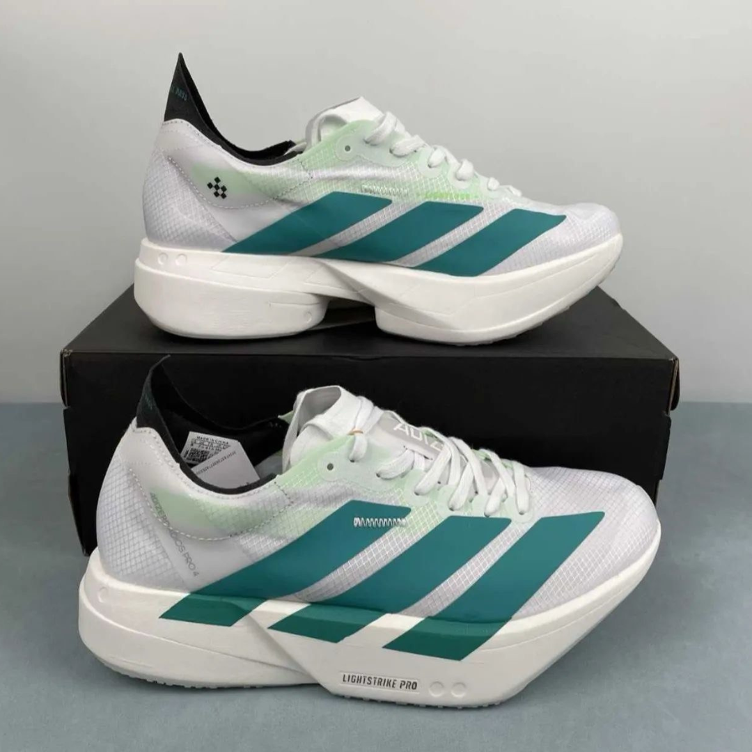 Adizero Adios Pro 4 Branco/Verde