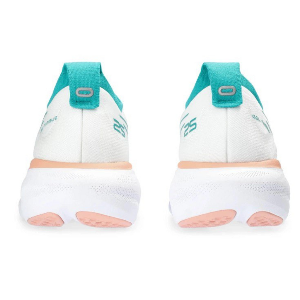 Gel - Nimbus™ 25 Branco com Jade e Laranja