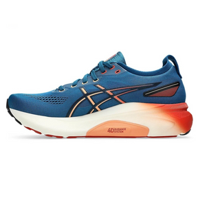 Gel-Kayano 31 Paris -Platinum - Azul Marinho com Vermelho