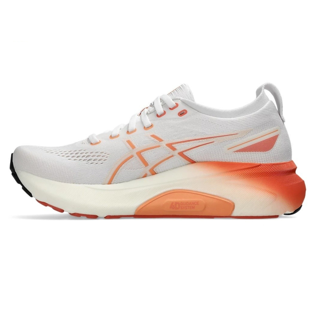 Gel-Kayano 31 Branco com Laranja