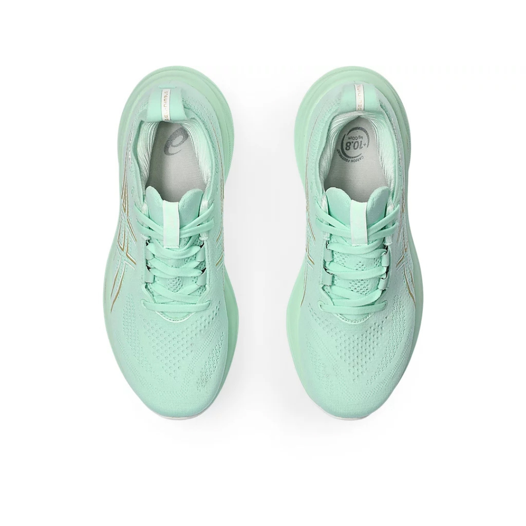 Gel - Nimbus 26 - Verde com Branco e Dourado