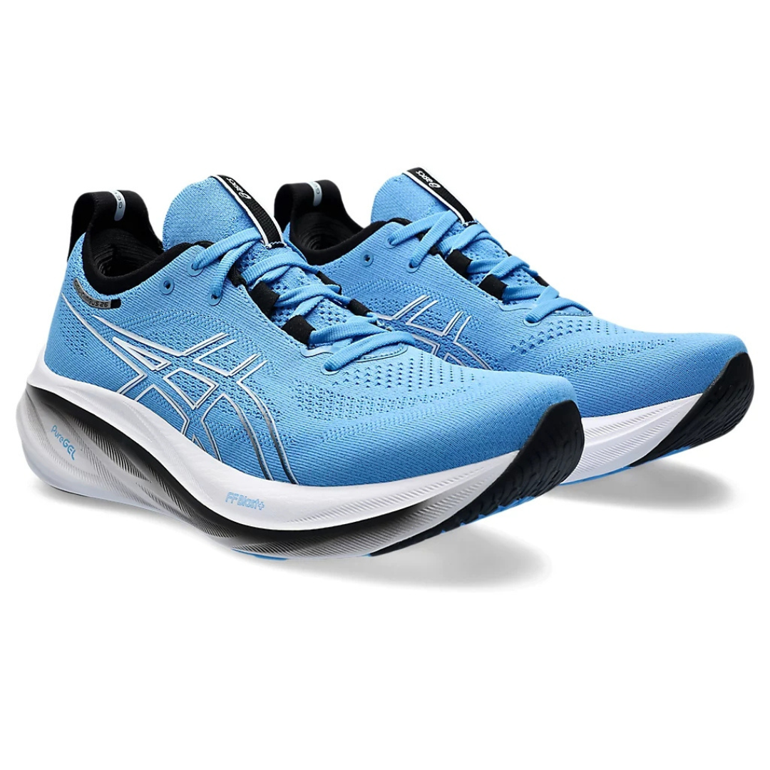 Gel - Nimbus 26 - Azul com Branco e Preto