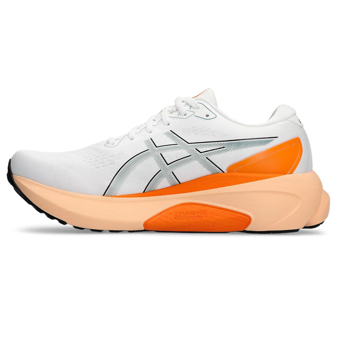 Gel-Kayano 30 - Branco e Laranja