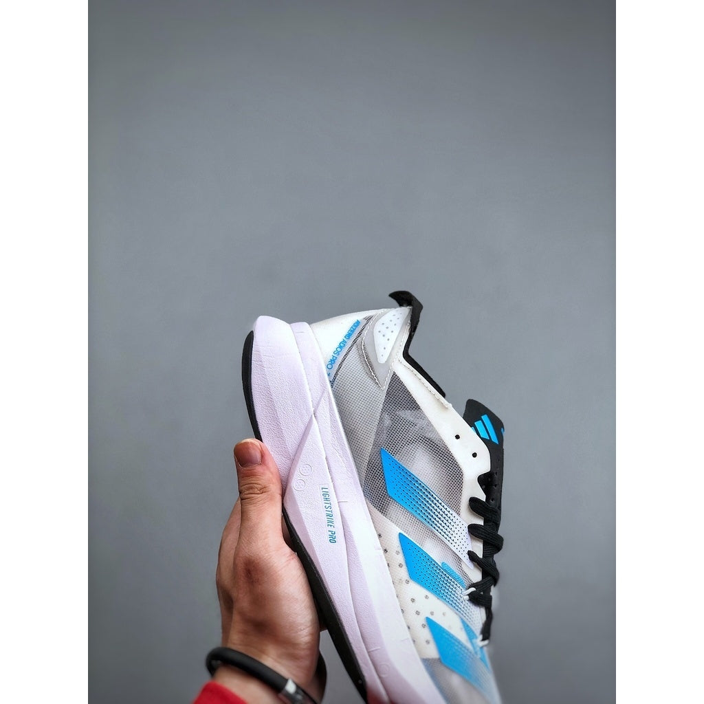 Adizero Adios Pro 3.0 - Branco com azul